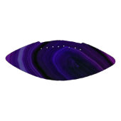 Falln Swirled Purple Geode Football (Panel)