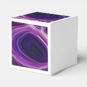 Falln Swirled Purple Geode Geschenkschachtel (Rückseite)