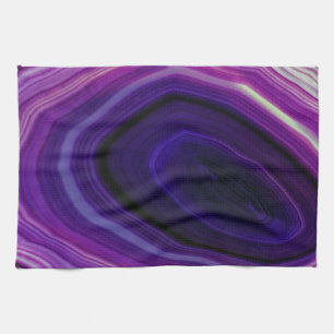 Falln Swirled Purple Geode Küchentuch
