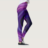 Falln Swirled Purple Geode Leggings (Rechts)