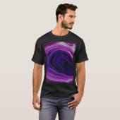 Falln Swirled Purple Geode T-Shirt (Vorne ganz)