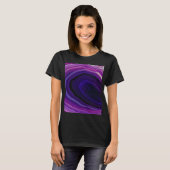 Falln Swirled Purple Geode T-Shirt (Vorne ganz)
