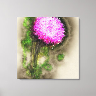 Falln-Thistle-Magie Leinwanddruck