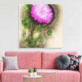 Falln-Thistle-Magie Leinwanddruck (Insitu (Wohnzimmer))