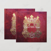 Falln Tink verkettete Crimson (Vorne/Hinten)