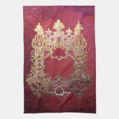 Falln Tink verkettete Crimson Geschirrtuch (Vertikal)