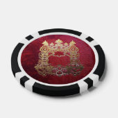Falln Tink verkettete Crimson Pokerchips (Einzeln)