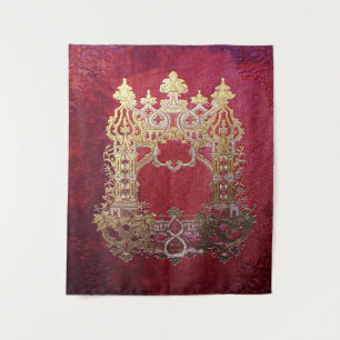 Falln Tink verkettete Crimson Wandteppich