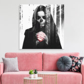 Falln Tode wartet Leinwanddruck (Insitu (Wohnzimmer))