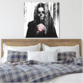 Falln Tode wartet Leinwanddruck (Insitu (Schlafzimmer))