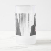 Falln Tode wartet Mattglas Bierglas (Mittel)