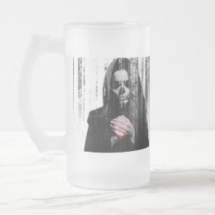 Falln Tode wartet Mattglas Bierglas