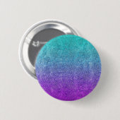 Falln Tropical Dusk Glitter Gradient Button (Vorne & Hinten)