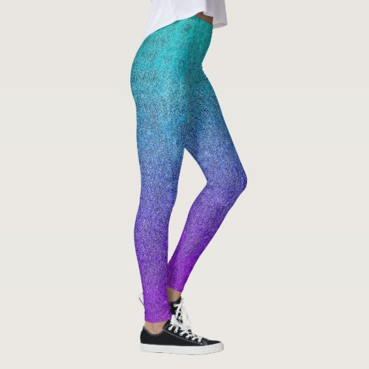 Falln Tropical Dusk Glitter Gradient Leggings (Rechts)
