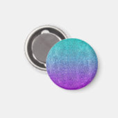 Falln Tropical Dusk Glitter Gradient Magnet (Vorderseite/Rückseite)