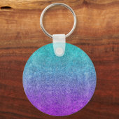 Falln Tropical Dusk Glitter Gradient Schlüsselanhänger (Vorderseite)