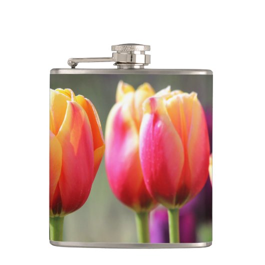 Falln Tulips Aflm Flachmann (Vorderseite)