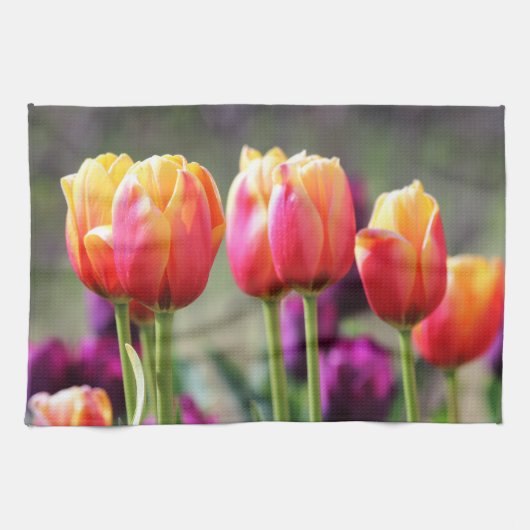 Falln Tulips Aflm Handtuch (Horizontal)