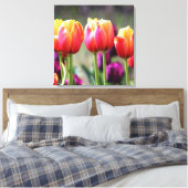 Falln Tulips Aflm Leinwanddruck (Insitu (Schlafzimmer))