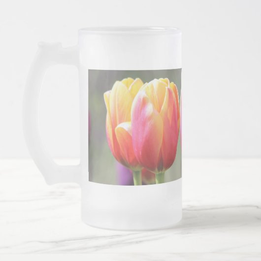 Falln Tulips Aflm Mattglas Bierglas (Links)