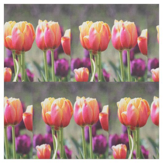 Falln Tulips Aflm Stoff (Muster)