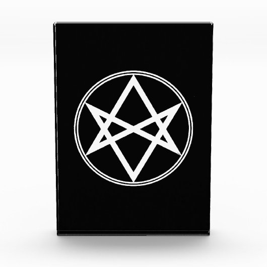 Falln Unicursal Hexagram Fotoblock (Vorderseite)