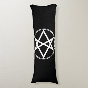 Falln Unicursal Hexagram White Seitenschläferkissen