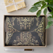 Falln verzierter Goldrahmen (vervollkommnen Sie Seidenpapier (Geschenk)