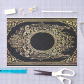 Falln verzierter Goldrahmen (vervollkommnen Sie Seidenpapier (Handwerk)