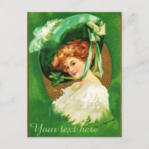 Falln Wearing of the Green Postkarte