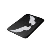 Falln White Angel Wings Badematte (Schrägansicht)
