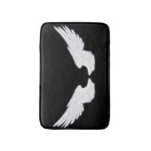 Falln White Angel Wings Badematte (Vorderseite Vertikal)