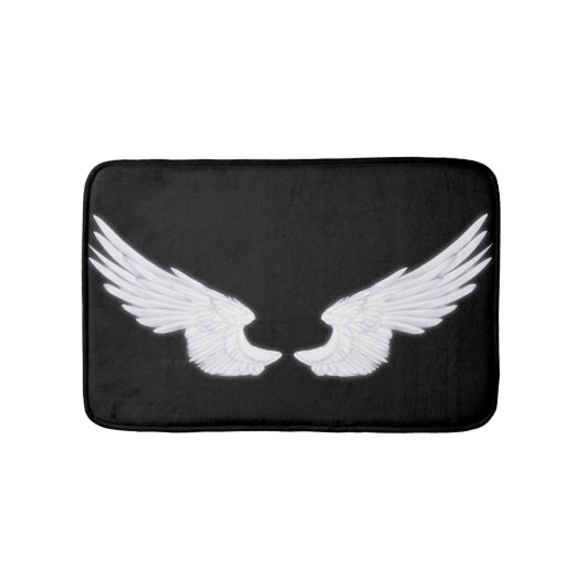 Falln White Angel Wings Badematte (Vorderseite)