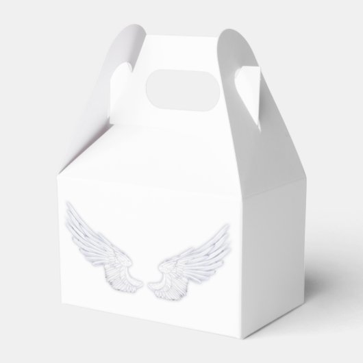 Falln White Angel Wings Geschenkschachtel (Rückseite)