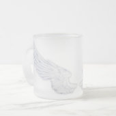 Falln White Angel Wings Mattglastasse (Vorderseite Links)