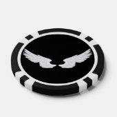 Falln White Angel Wings Pokerchips (Einzeln)