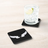 Falln White Angel Wings Untersetzer (Rechte Seite)