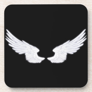 Falln White Angel Wings Untersetzer
