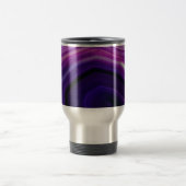 Falln Wirbelnder Lila-Geode Reisebecher (Mittel)