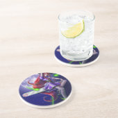 Falln Witchy PinUp Getränkeuntersetzer (Seite)