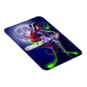 Falln Witchy PinUp Magnet (Rechte Seite)