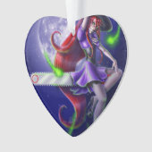 Falln Witchy PinUp Ornament (Vorderseite)