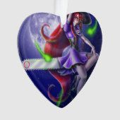 Falln Witchy PinUp Ornament (Vorderseite)