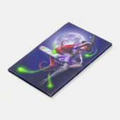 Falln Witchy PinUp Post-it Klebezettel (angewinkelt)