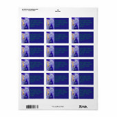 Fallon Earth Angel Adressaufkleber (Vorne)