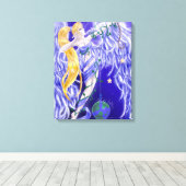 Fallon Earth Angel Leinwanddruck (Insitu (Holzboden))