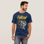 Fallout Character Cartoon PortraitsV Show Premiumr T-Shirt (Vorne ganz)