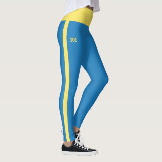 Fallout-Gewölbe 101 Leggings (Rechts)
