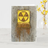 Fallout Greeting Card #1 Karte (Gelbe Blume)