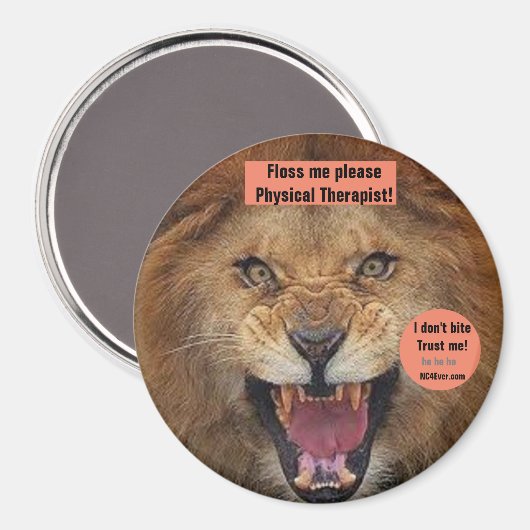 Fallout I, Physiotherapeut! Magnet (Vorderseite/Rückseite)